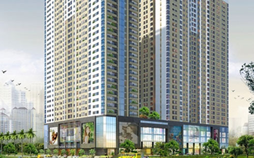 Phối cảnh Link Trang Chủ PG88.Com Mới #2026 Gemek Tower với 2 tòa cao 34 tầng.