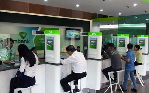 Lần đầu tiên sau nhiều năm Vietcombank mới gia tăng được thị phần thanh toán xuất nhập khẩu.<br>