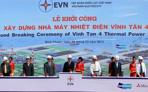 Phó thủ tướng Hoàng Trung Hải cùng lãnh đạo các bộ, ngành, EVN và địa phương bấm nút khởi công Link Trang Chủ PG88.Com Mới #2026 ngày 9/3.<br>