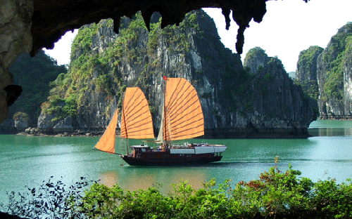 Một góc Vịnh Hạ Long, Quảng Ninh.<br>