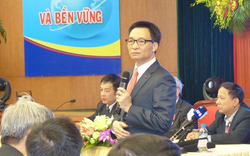 Phó thủ tướng Vũ Đức Đam tại cuộc đối thoại với các nhà khoa học, được tổ chức tại Bộ Khoa học và Link Đăng Nhập PG88 Chính Thức 2026; sáng 17/5.