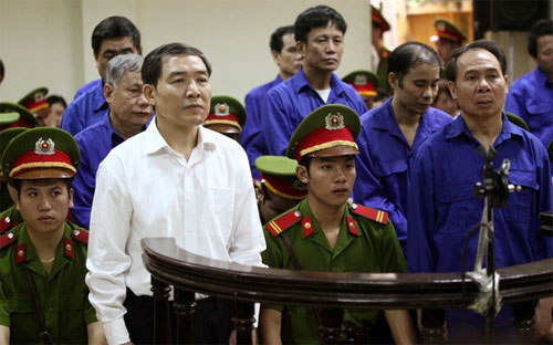 Y án tử hình hai bị cáo vụ án Vinalines