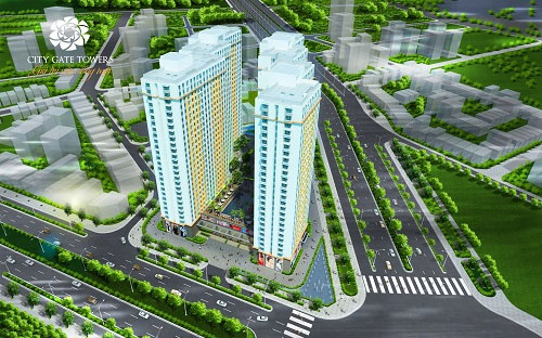 Phối cảnh Link Trang Chủ PG88.Com Mới #2026 City Gate Tower.<br>