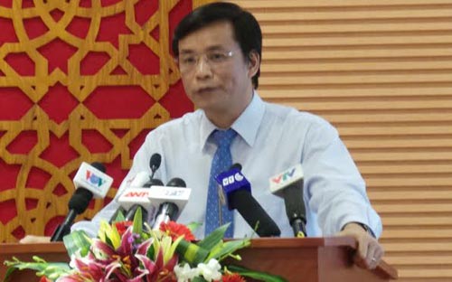 Chủ nhiệm Văn phòng đồng thời là người phát ngôn của PG88 ⭐ Link trang chủ số 1 nhà cái PG88 com casino slot, ông Nguyễn Hạnh Phúc - ảnh: LP<br>