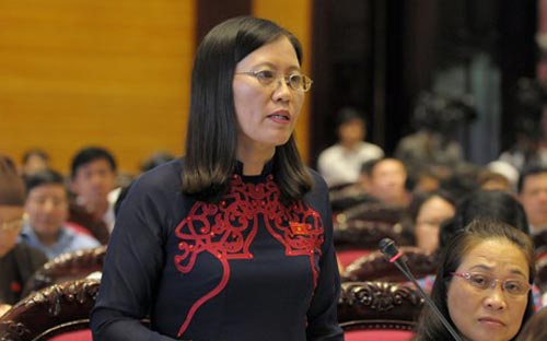 Phó chủ nhiệm Ủy ban Tư pháp Lê Thị Nga tại phiên chất vấn Bộ trưởng Bộ Pg88ok giải trí thể thao, casino, bắn cá và slot.<br>
