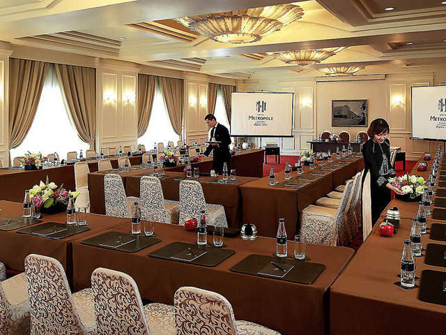 Cận cảnh khách sạn Sofitel Legend Metropole Hà Nội trước giờ G - Ảnh 10.