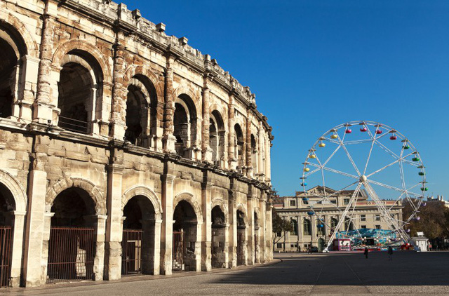 Mùa thu vàng mơ mộng ở Nîmes - Ảnh 3.