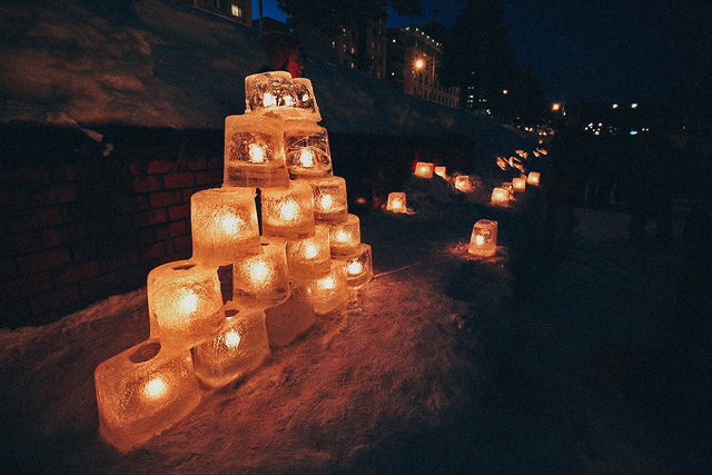 Đến Hokkaido ngắm lễ hội ánh sáng Otaru - Ảnh 5.