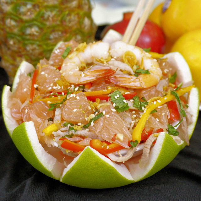 3 món salad bưởi cho thực đơn giảm cân - Ảnh 2.