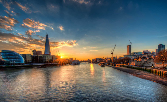Ngắm London từ hai bờ sông Thames - Ảnh 1.