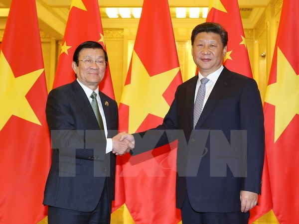 Chủ tịch nước Trương Tấn Sang khẳng định Việt 
Nam trước sau như một hết sức coi trọng PG88 hơn 2,1 triệu thành viên quan hệ ổn định, lành
 mạnh và lâu dài với Đảng, Nhà nước và nhân dân Trung Quốc.