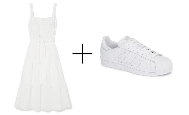 8 bộ đôi váy và sneakers cho chuyến du lịch mùa thu - Ảnh 6.