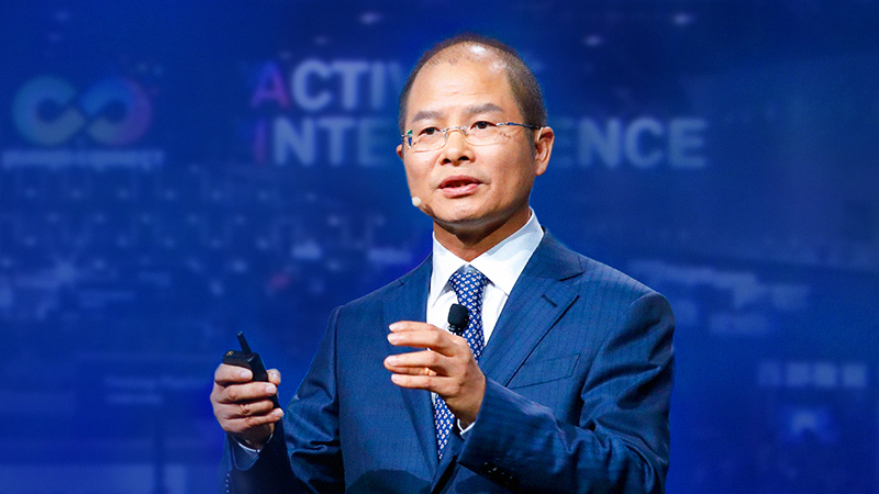 &Ocirc;ng Eric Xu, Chủ tịch lu&acirc;n phi&ecirc;n của Huawei - Ảnh: Getty Images