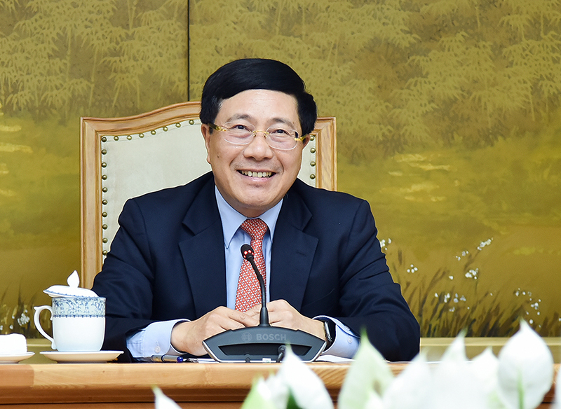 Phó thủ tướng Phạm Bình Minh - Ảnh: Bộ Ngoại giao