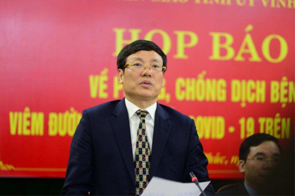 Ông Lê Duy Thành, Chủ tịch UBND tỉnh Vĩnh Phúc