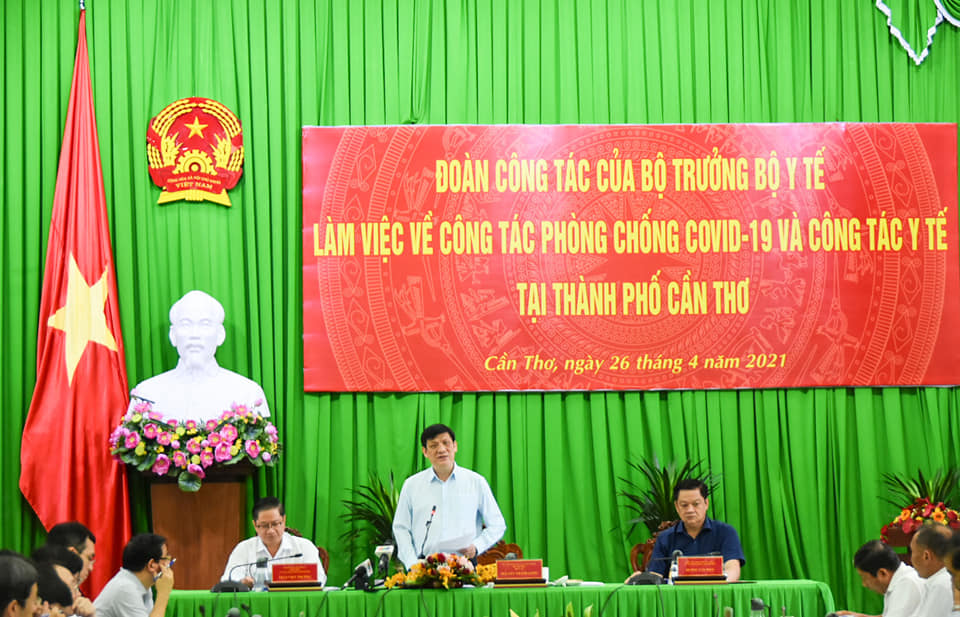 Bộ trưởng Bộ Y tế và đoàn công tác Bộ Y tế Pg88hi Thể Thao, Bóng Đá, Casino, Nổ Hũ, Xổ Số với UBND thành phố Cần Thơ