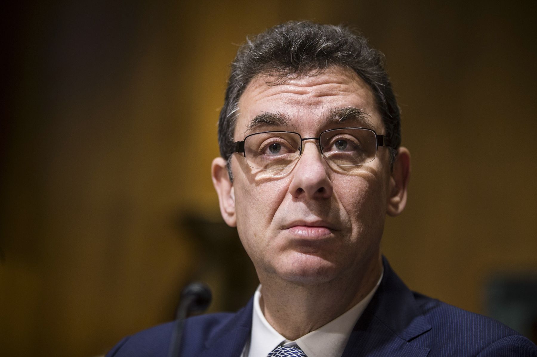 Ông Albert Bourla, CEO hãng dược Pfizer - Ảnh: Bloomberg