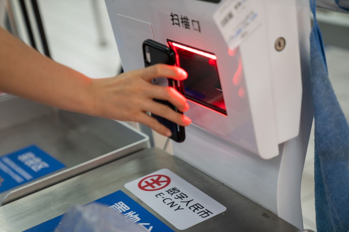 Trung Quốc có tham vọng lớn với đồng Nhân dân tệ số - Ảnh: CGTN