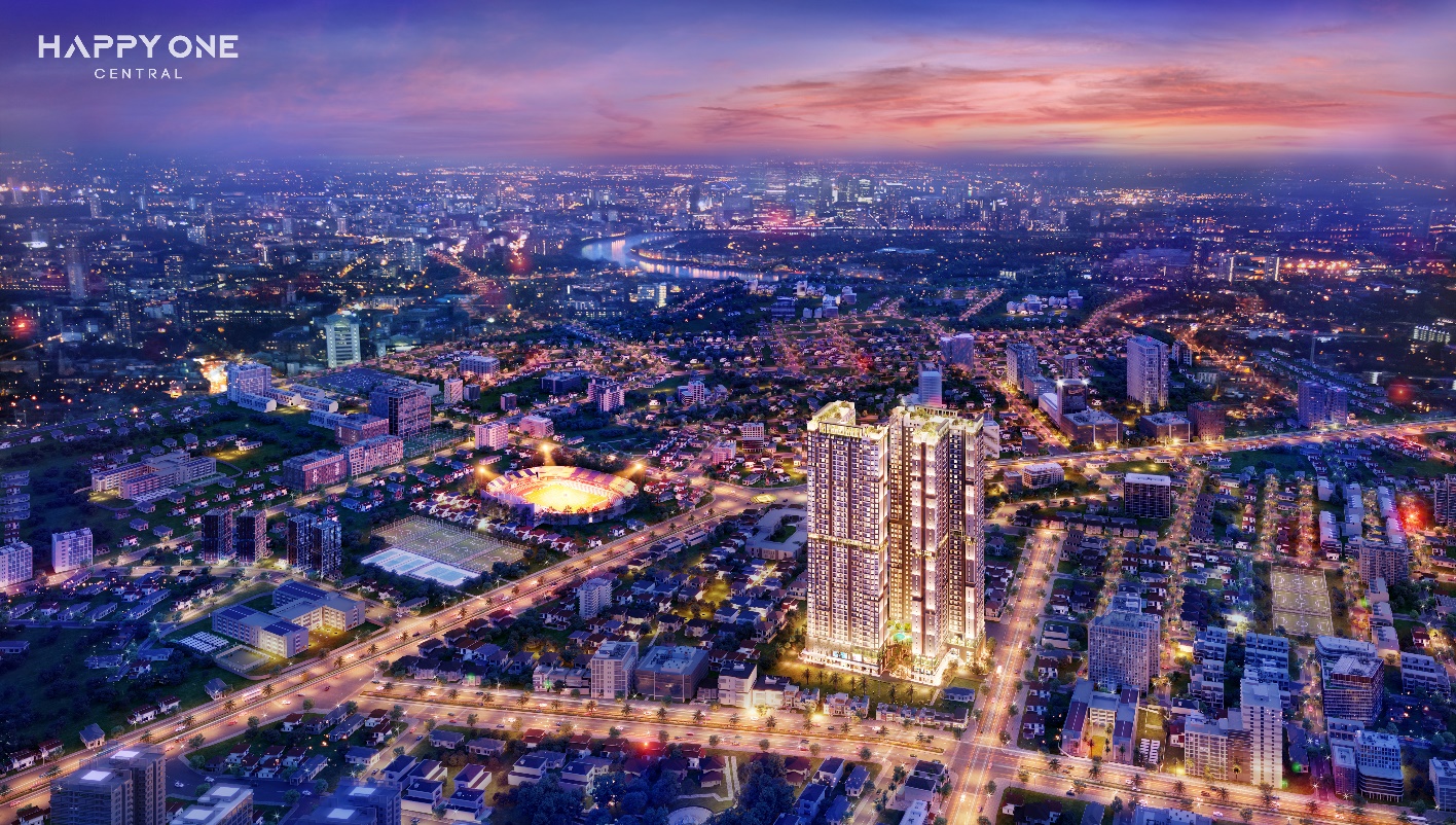 Toàn cảnh Link Trang Chủ PG88.Com Mới #2026 khu phức hợp căn hộ thông minh trung tâm thành phố Thủ Dầu Một.