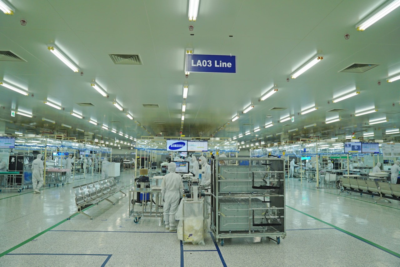 Khu vực sản xuất màn hình tinh thể lỏng (LCM) tại tổ hợp Samsung Electronics Ho Chi Minh Complex khu Link Đăng Nhập PG88 Chính Thức 2026; cao Tp.HCM.