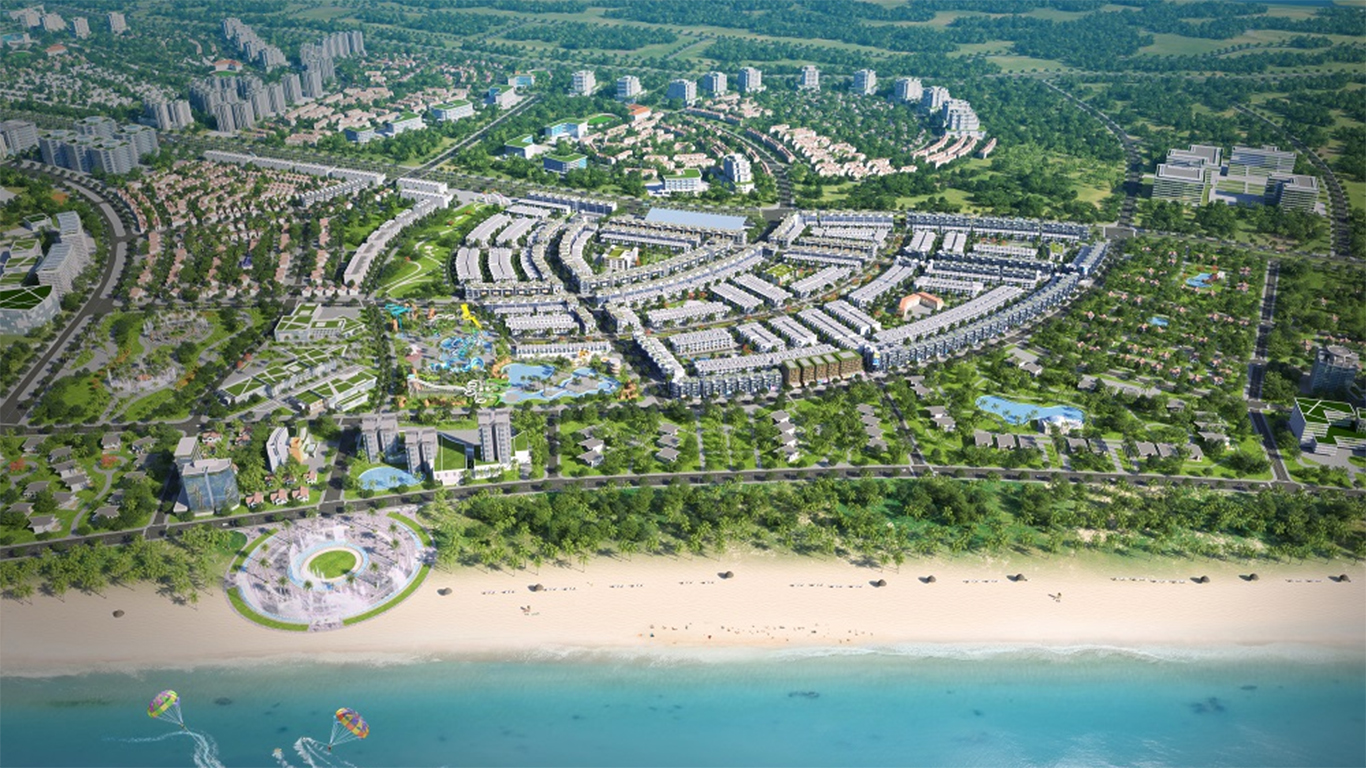 Phối cảnh Link Trang Chủ PG88.Com Mới #2026 Khu đô thị Du lịch Sinh thái Nhơn Hội (Quy Nhơn, Bình Định) do Phát Đạt đầu tư và PG88 hơn 2,1 triệu thành viên.