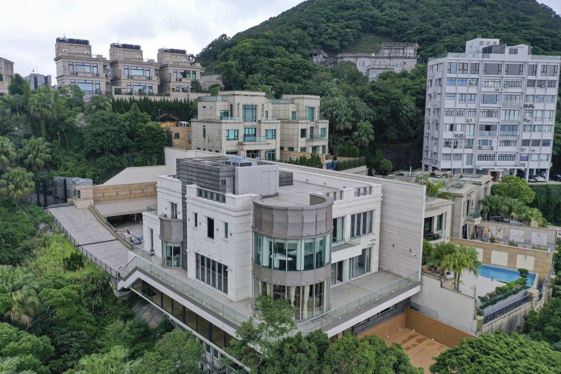 Căn biệt thự 650m2 tại khu The Peak, Hồng Kông - Ảnh: SCMP