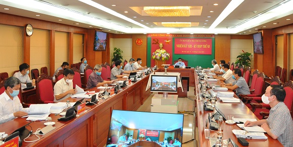 Kỳ họp thứ 3 của Ủy ban Kiểm tra Trung ương - Ảnh: UBKTTW.