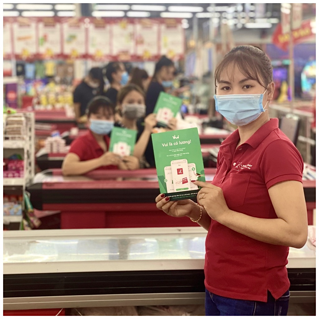 Giải pháp chi lương linh hoạt, đã phục vụ hơn 20.000 lao động tại nhiều 6Pg88.con độc quyền mỗi ngày, giúp người lao động nhận lương hàng ngày thay vì hàng tháng chỉ với vài nút chạm trên điện thoại.