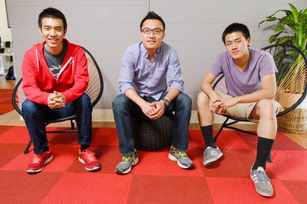 Từ tr&aacute;i qua: Stanley Tang, Tony Xu, v&agrave; Andy Fang