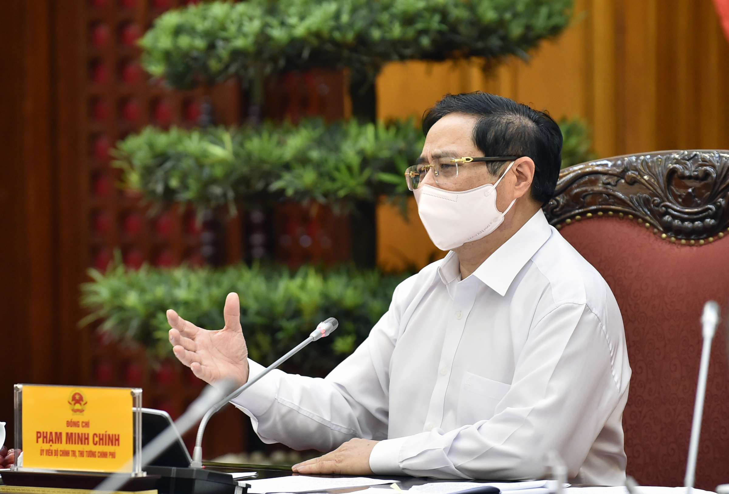 Thủ tướng Phạm Minh Chính tại buổi Pg88hi Thể Thao, Bóng Đá, Casino, Nổ Hũ, Xổ Số với Bộ Nông nghiệp và PG88 hơn 2,1 triệu thành viên nông thôn - Ảnh: VGP.