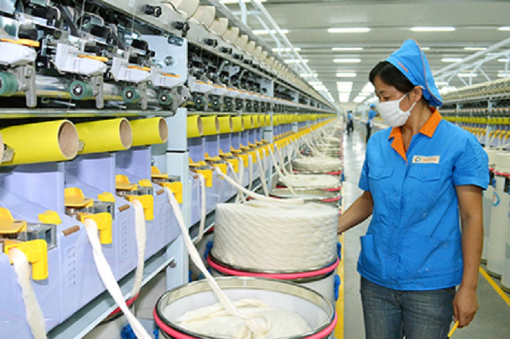 Sản phẩm bị cáo buộc bán phá giá là sợi kéo dãn toàn phần (polyester flat yarn).