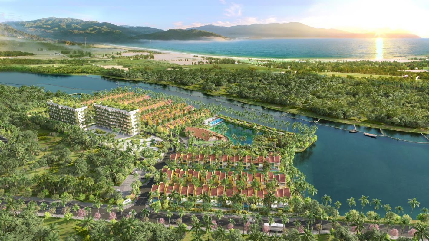 Casamia Calm Hoi An - đ&ocirc; thị mang phong c&aacute;ch resort đem lại cho cư d&acirc;n cuộc sống an l&agrave;nh giữa thi&ecirc;n nhi&ecirc;n kho&aacute;ng đạt.
