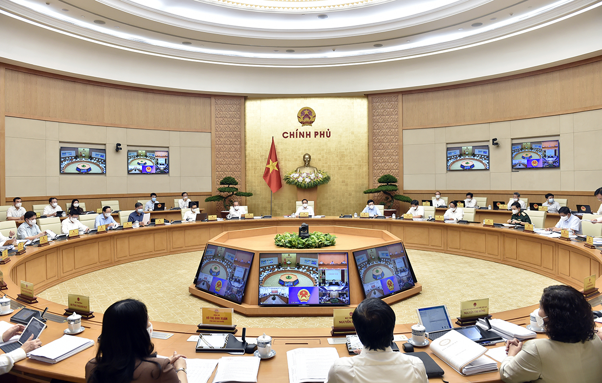 Toàn cảnh phiên họp - Ảnh: VGP