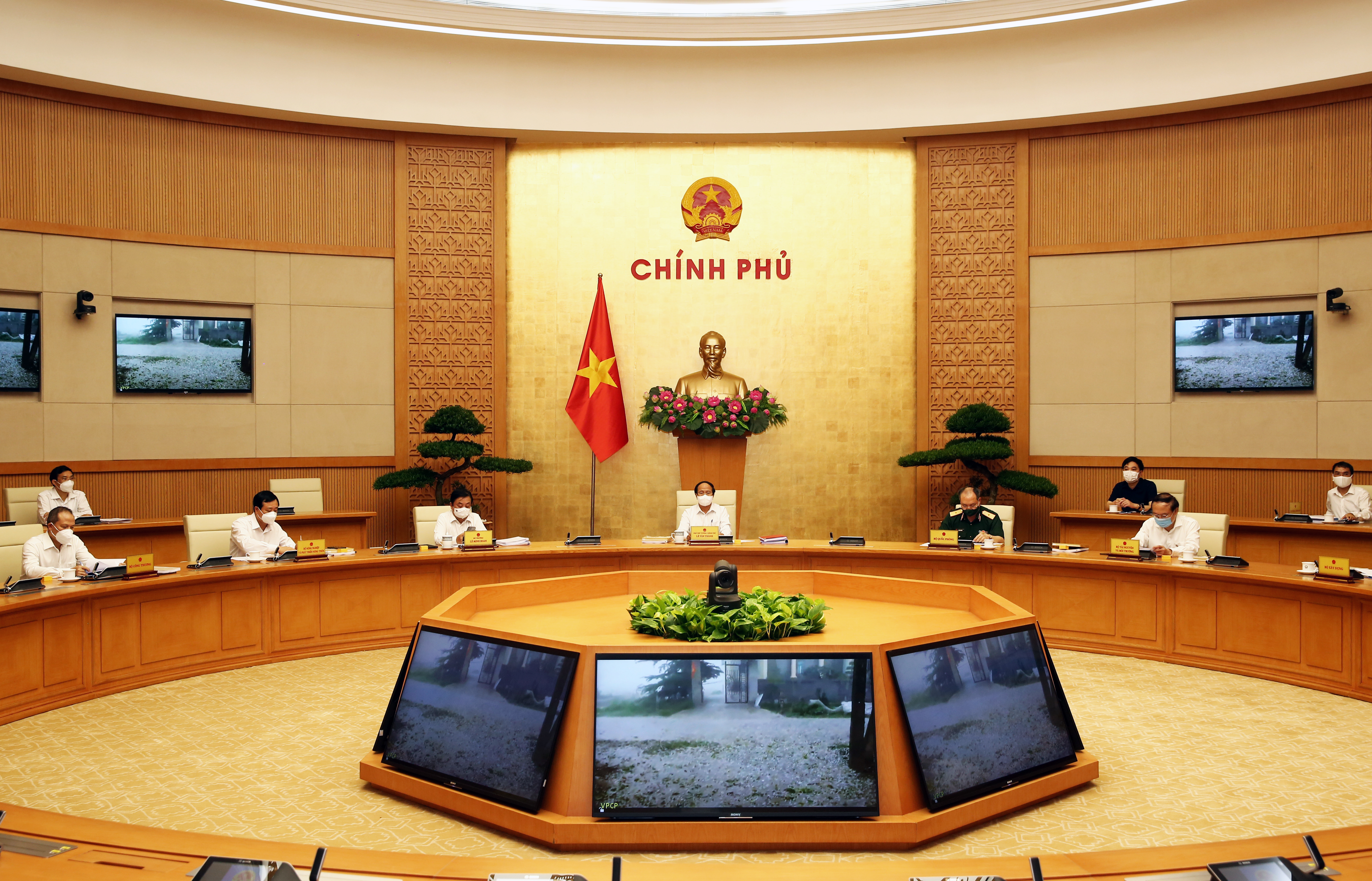 Hội nghị trực tuyến toàn quốc về công tác phòng, PG88 ⭐ Link trang chủ số 1 nhà cái PG88 com casino slot và tìm kiếm cứu nạn năm 2021 - Ảnh: VGP/Đức Tuân.