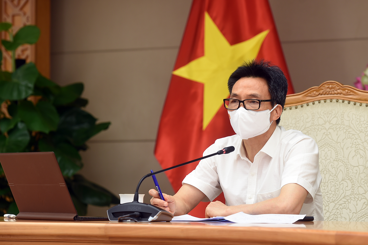 Phó Thủ tướng Vũ Đức Đam. Ảnh - VGP/Đình Nam. 