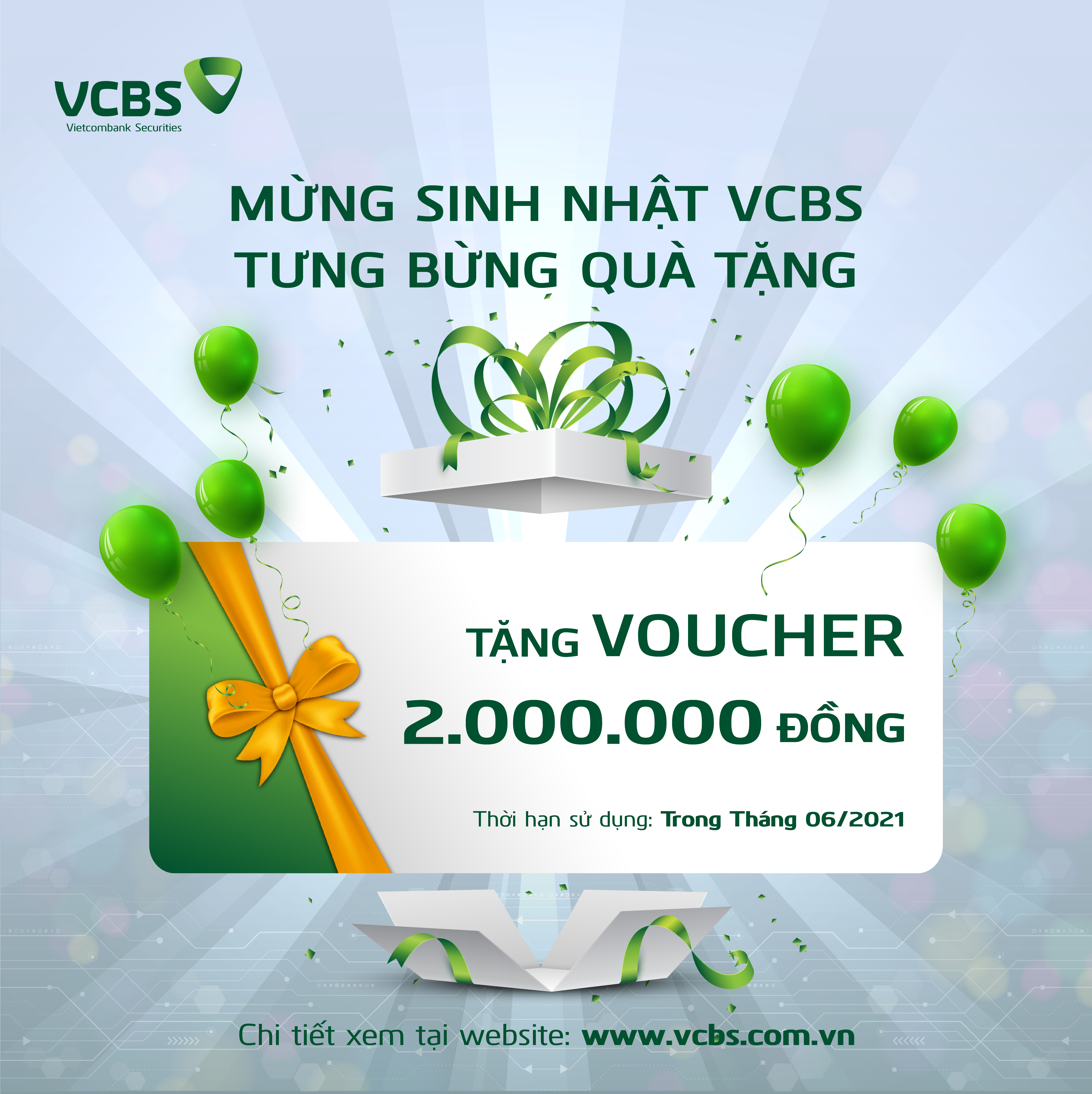 Đối tượng áp dụng: Toàn bộ khách hàng có tài khoản 6Pg88.com nhà cái tại VCBS tính đến ngày 1/6/2021.