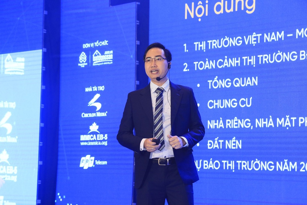 Ông Đinh Minh Tuấn, Giám đốc phụ trách thị trường Tp.HCM và Bình Dương của Batdongsan.com.vn.