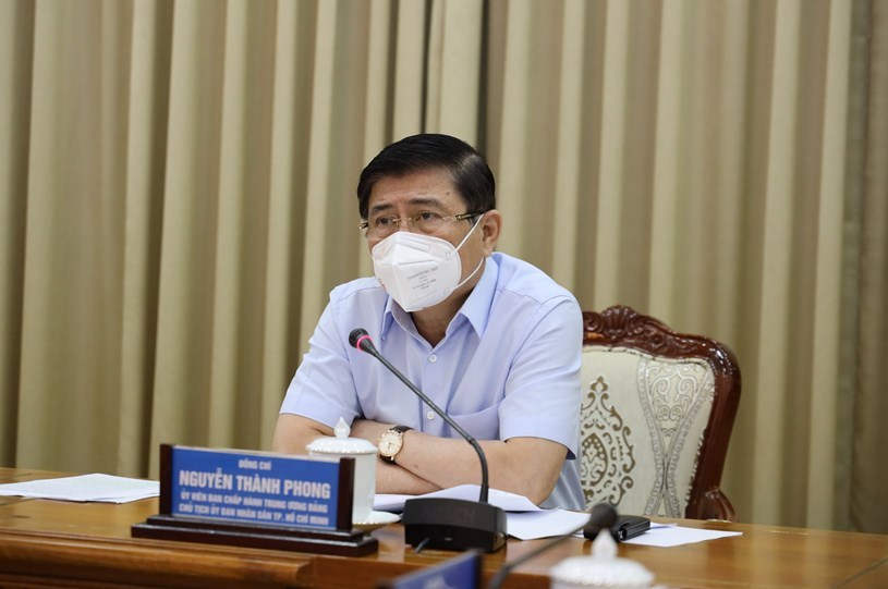 Chủ tịch Ủy ban nh&acirc;n d&acirc;n TP.HCM Nguyễn Th&agrave;nh Phong