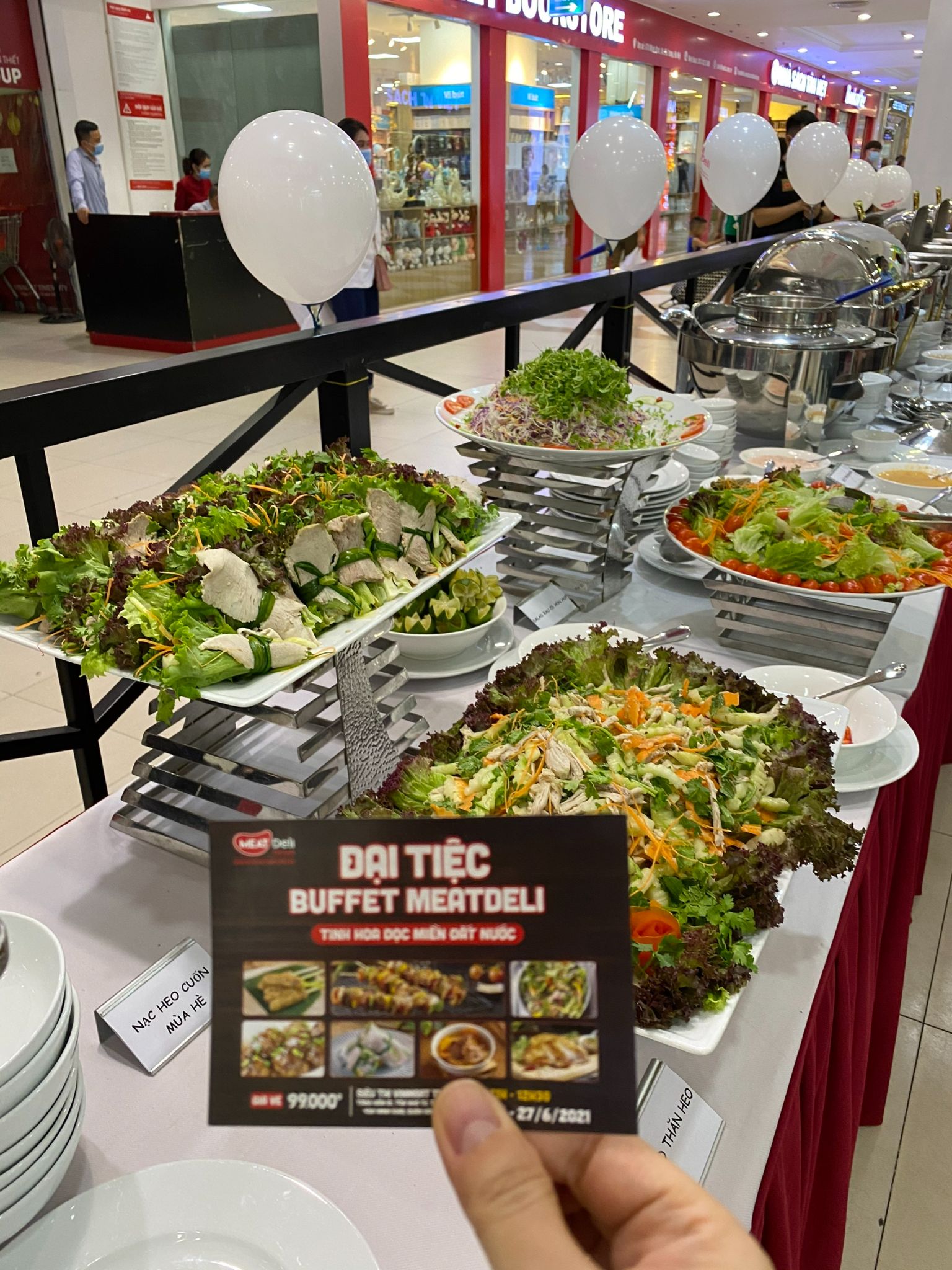 Đại tiệc buffet 99k từ thịt nạc MEATDeli lần đầu được tổ chức tại VinMart 