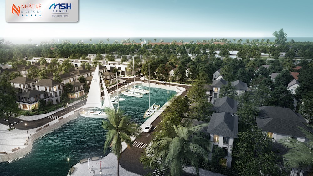 Bảo Ninh có đủ những lợi thế phù hợp để PG88 hơn 2,1 triệu thành viên bất động sản kèm bến du thuyền..