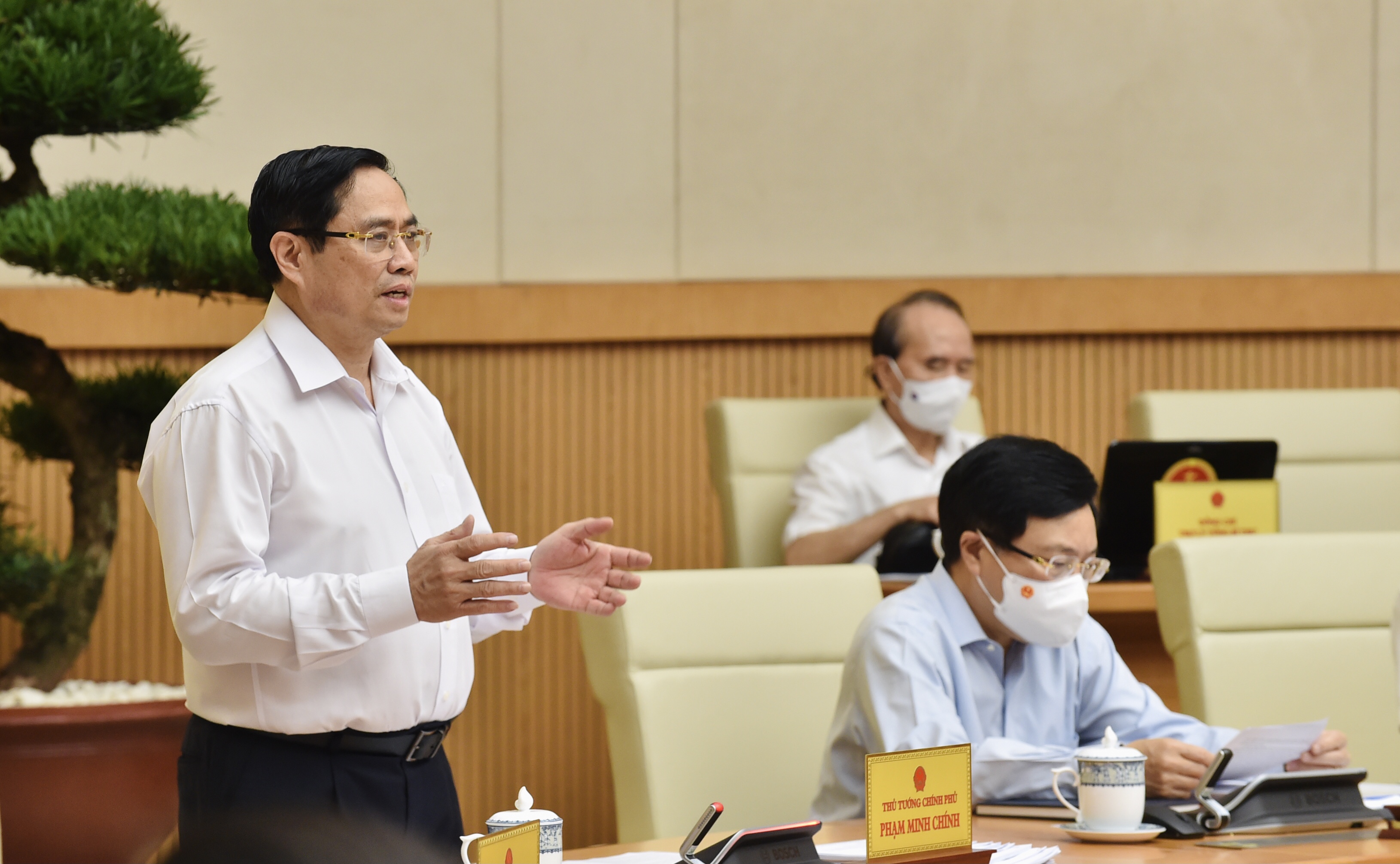 Thủ tướng Phạm Minh Chính chủ trì phiên họp Chính phủ thường kỳ tháng 6 - Ảnh: VGP
