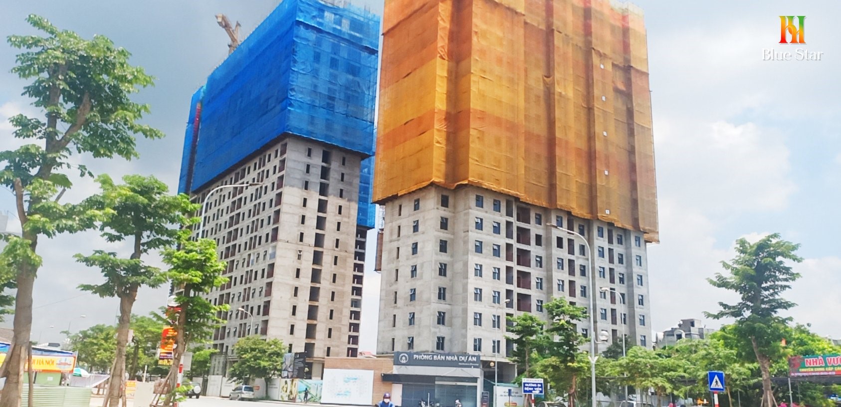 Tiến độ Link Trang Chủ PG88.Com Mới #2026 Hanhomes Blue Star đến tháng 7/2021.