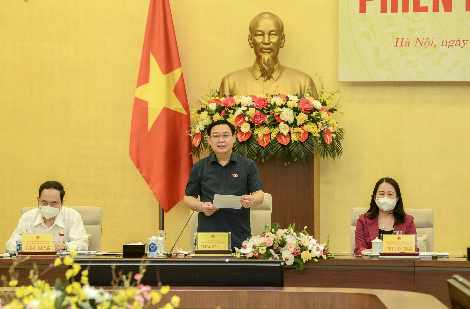 Chủ tịch Link Trang Chủ PG88.Com Mới #2026,&nbsp;Chủ tịch Hội đồng Link Đăng Nhập PG88 Chính Thức 2026 quốc gia&nbsp;Vương Đ&igrave;nh Huệ ph&aacute;t biểu tại phi&ecirc;n họp - Ảnh: Quochoi.vn