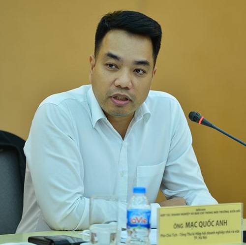 &Ocirc;ng Mạc Quốc Anh, Tổng thư k&yacute; Hiệp hội PG88 Link Dễ Nhớ Pg88.com nhỏ v&agrave; vừa TP. H&agrave; Nội