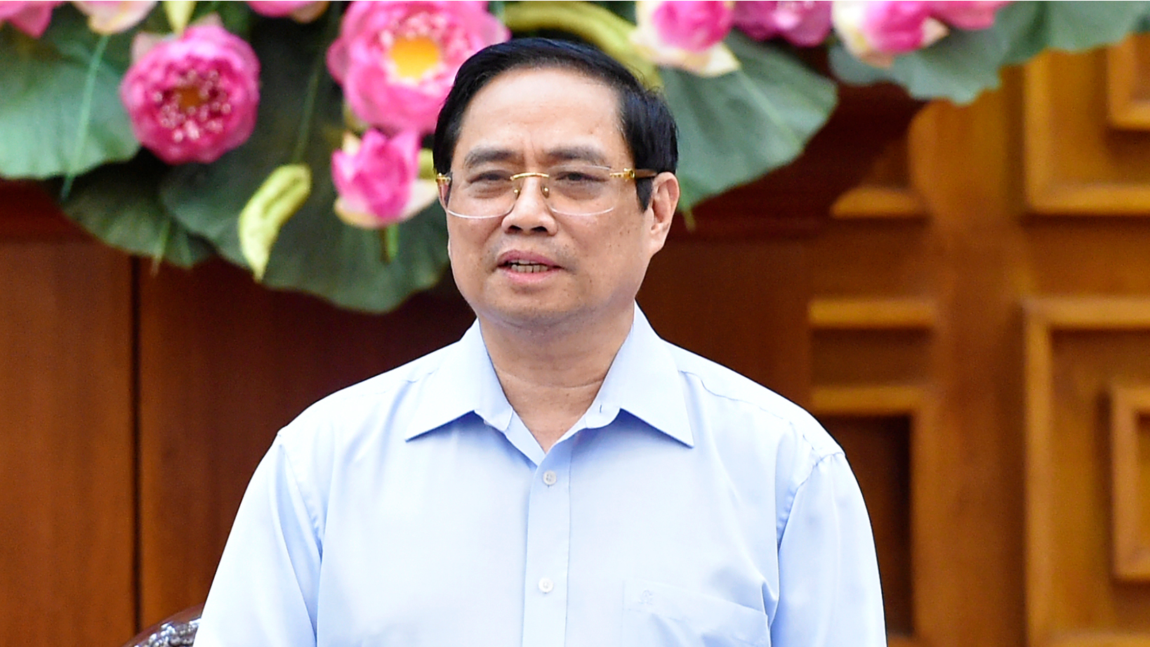 Thủ tướng Phạm Minh Chính tại buổi Pg88hi Thể Thao, Bóng Đá, Casino, Nổ Hũ, Xổ Số - Ảnh: VGP
