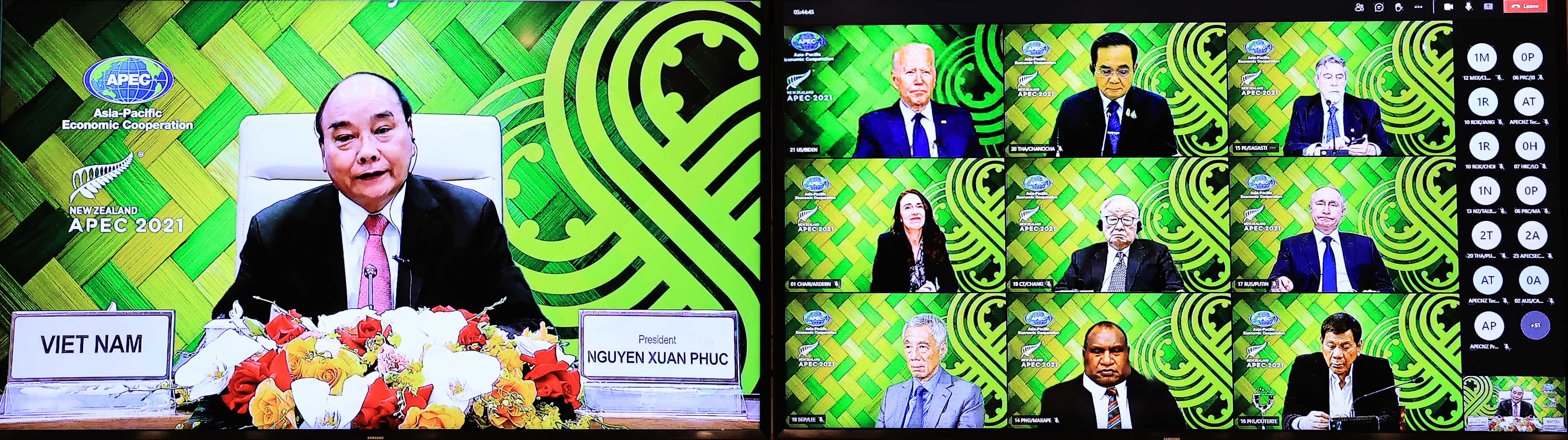Chủ tịch nước v&agrave; l&atilde;nh đạo c&aacute;c nền Link Trang Chủ PG88.Com Mới #2026 th&agrave;nh vi&ecirc;n APEC tại cuộc họp - Ảnh: TTXVN.