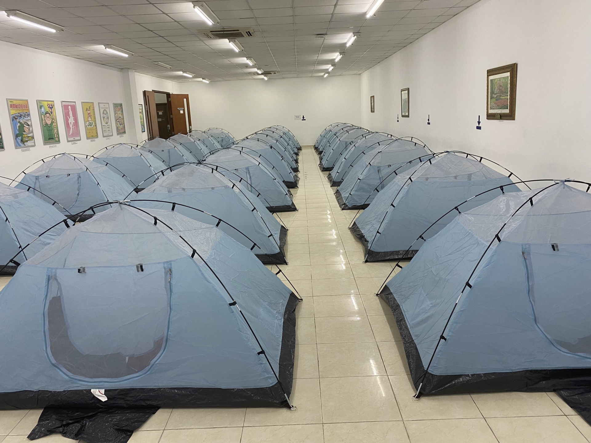 Khu lưu tr&uacute; của c&ocirc;ng nh&acirc;n Nidec Việt Nam&nbsp;(Khu C&ocirc;ng nghệ cao, TP Thủ Đức) trong thời gian thực hiện 