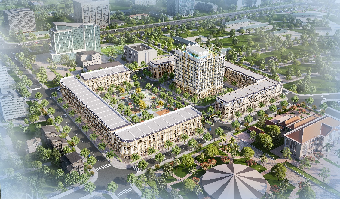 D'. Metropole H&agrave; Tĩnh - c&ocirc;ng tr&igrave;nh đầu ti&ecirc;n của Tập đo&agrave;n T&acirc;n Ho&agrave;ng Minh tại H&agrave; Tĩnh.