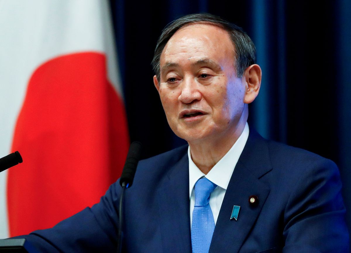 Thủ tướng Nhật Suga Yoshihide - Ảnh: Reuters