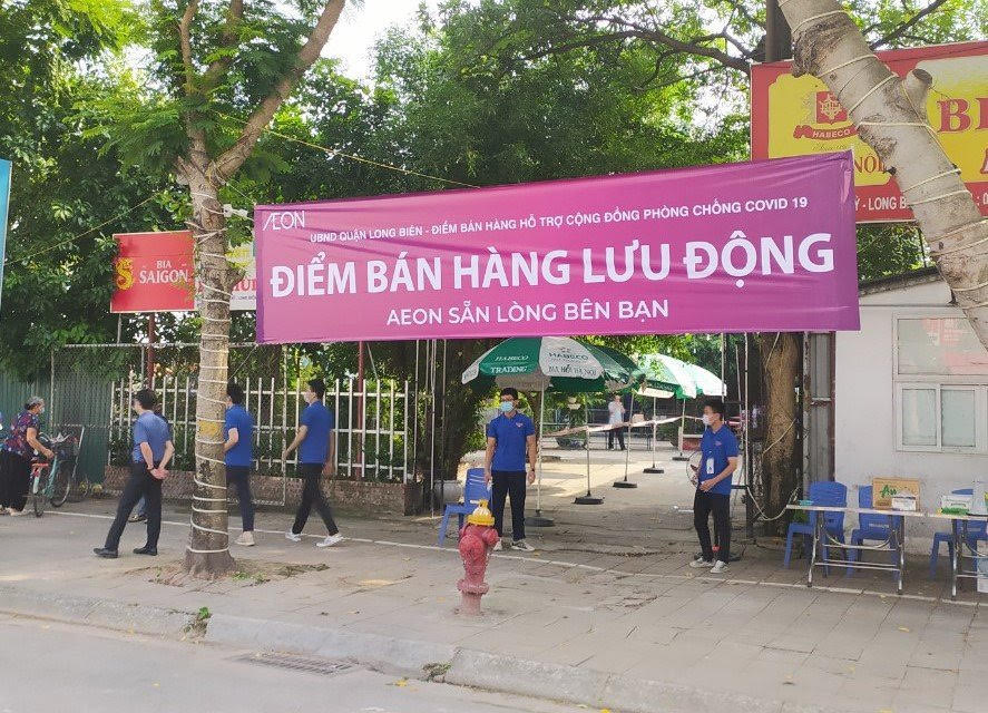 AEON Vietnam conducting mobile sales in Hanoi